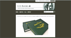 Desktop Screenshot of lllbooks.com