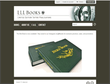 Tablet Screenshot of lllbooks.com